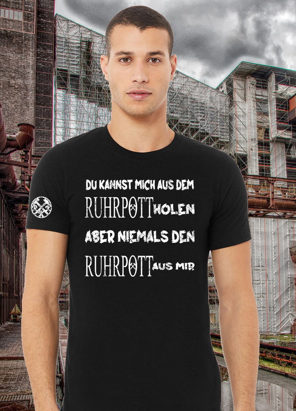 Ruhrpott Premium T-Shirt "Aus dem Ruhrpott holen"