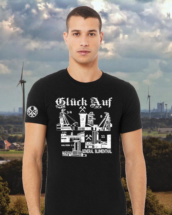 Ruhrpott Kumpel Premium T-Shirt "General Blumenthal"