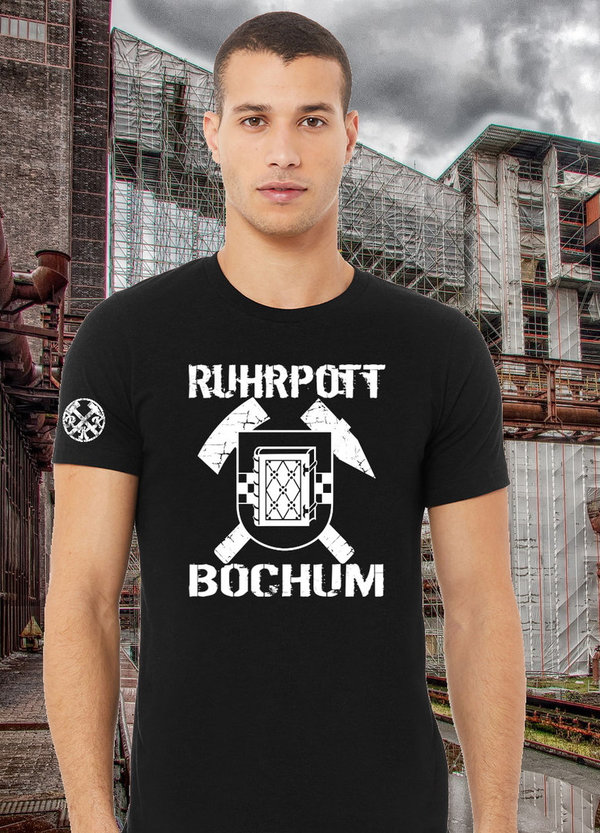 Ruhrpott Premium T-Shirt "Bochum Wappen"