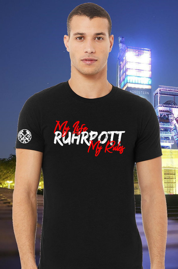 Ruhrpott Premium T-Shirt "My Life My Rules"