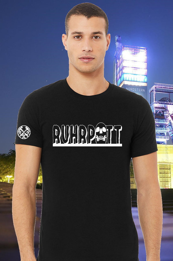 Ruhrpott Premium T-Shirt "Ruhrpott mit Scullkopf"