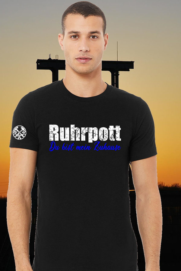 Ruhrpott Premium T-Shirt "Du bist mein Zuhause"