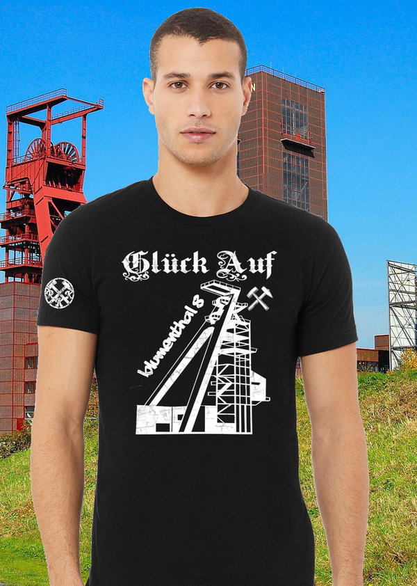 Ruhrpott Kumpel Premium T-Shirt "Blumenthal 8"