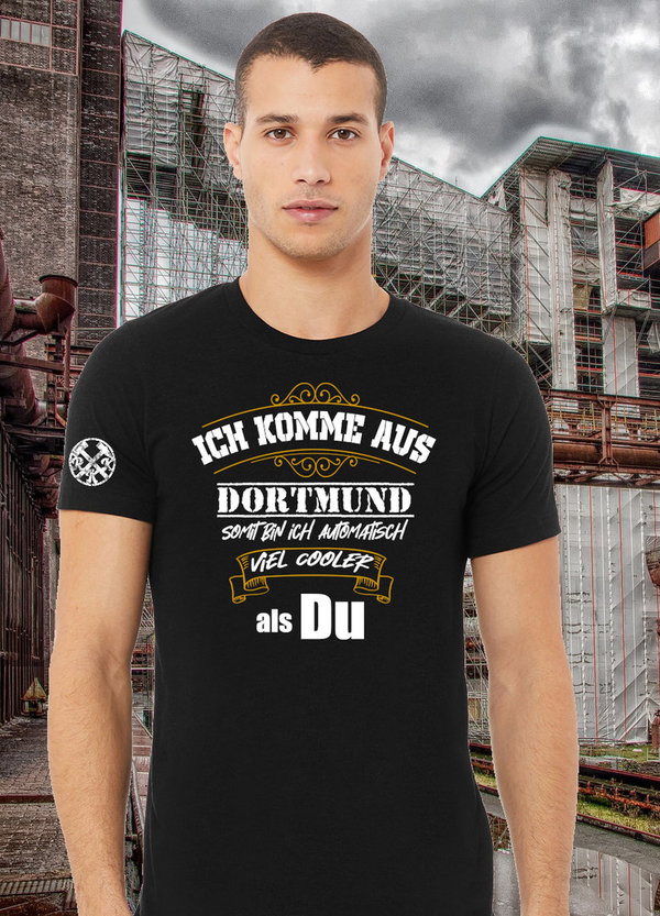 Ruhrpott Premium T-Shirt "Dortmund viel Cooler"