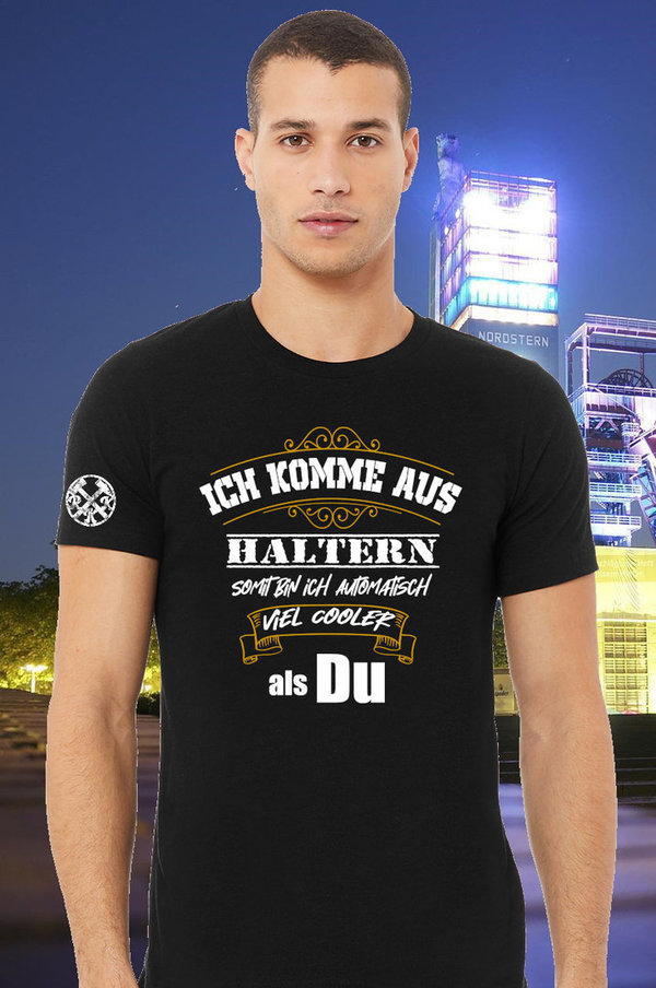 Ruhrpott Premium T-Shirt "Haltern viel Cooler"