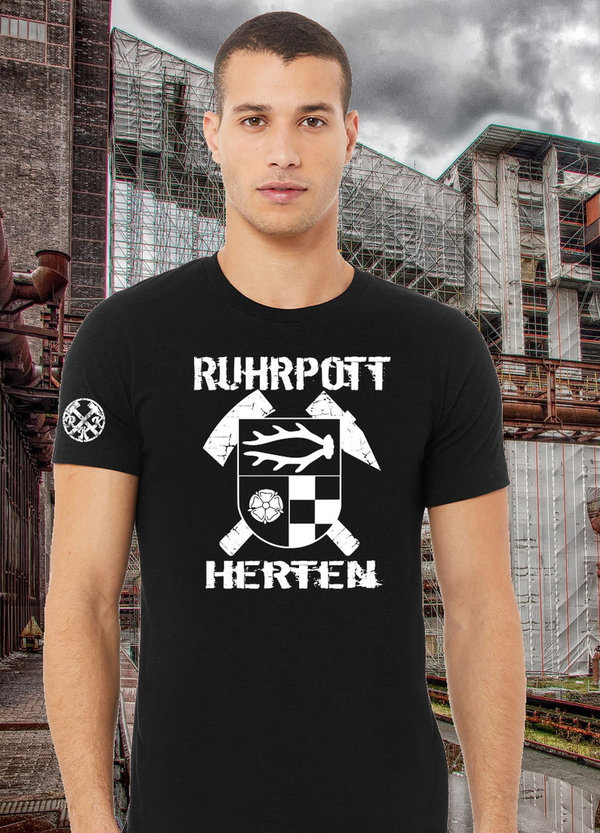 Ruhrpott Premium T-Shirt "Herten Wappen"