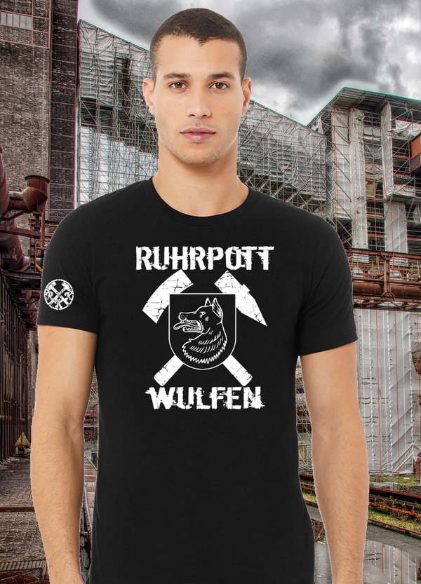 Ruhrpott Premium T-Shirt "Wulfen Wappen"
