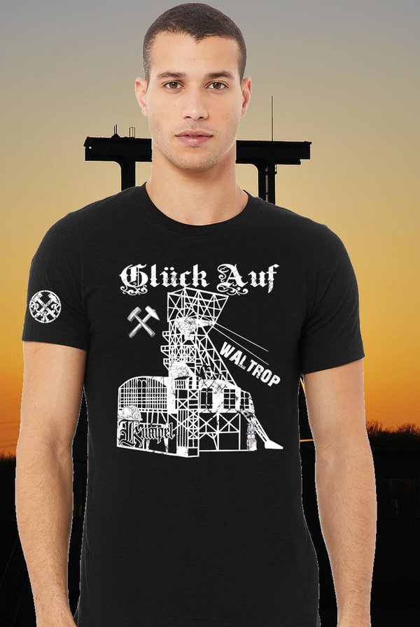 Ruhrpott Kumpel Premium T-Shirt "Zeche Waltrop"
