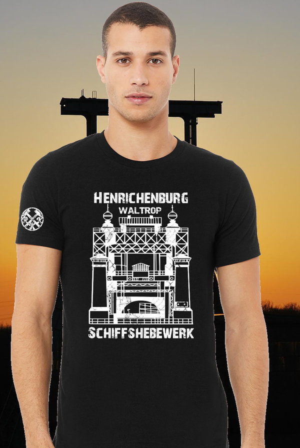 Ruhrpott Premium T-Shirt "Schiffshebewerk Waltrop"