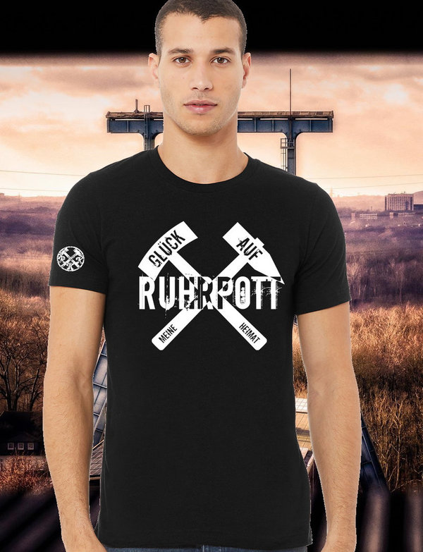 Ruhrpott Kumpel Premium T-Shirt "Meine Heimat"